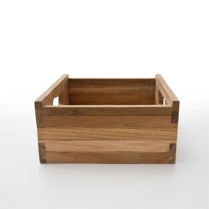 TBS001 | Bordeaux Teak Crate Small for CA583, CA585, CA598 (Set of 3)
