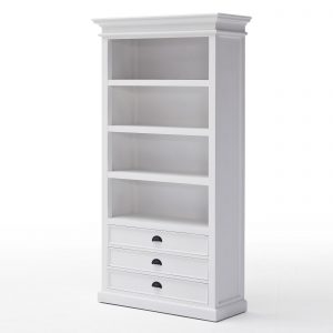 CA580 | Halifax Bookcase with 3 Drawers