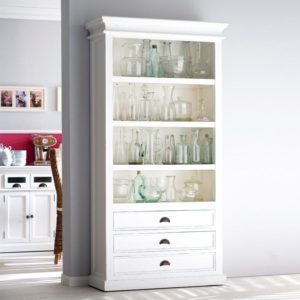CA580 | Halifax Bookcase with 3 Drawers