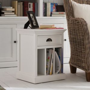 T757 | Halifax Bedside Table with Dividers